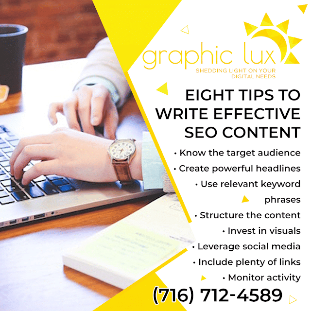 Eight tips to write effective SEO Content